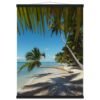 souffle tropical avec support à affiche en bois f423084a-901e-40fc-a155-4df834dffd0e